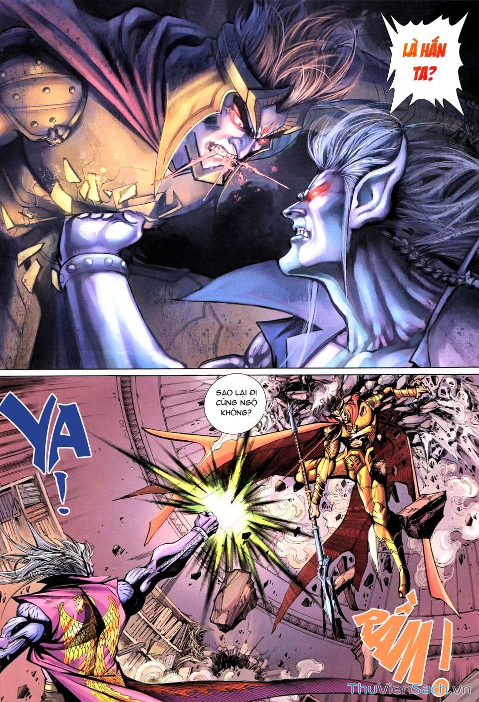 Truyện Tranh Đại Thánh Vương trang 4