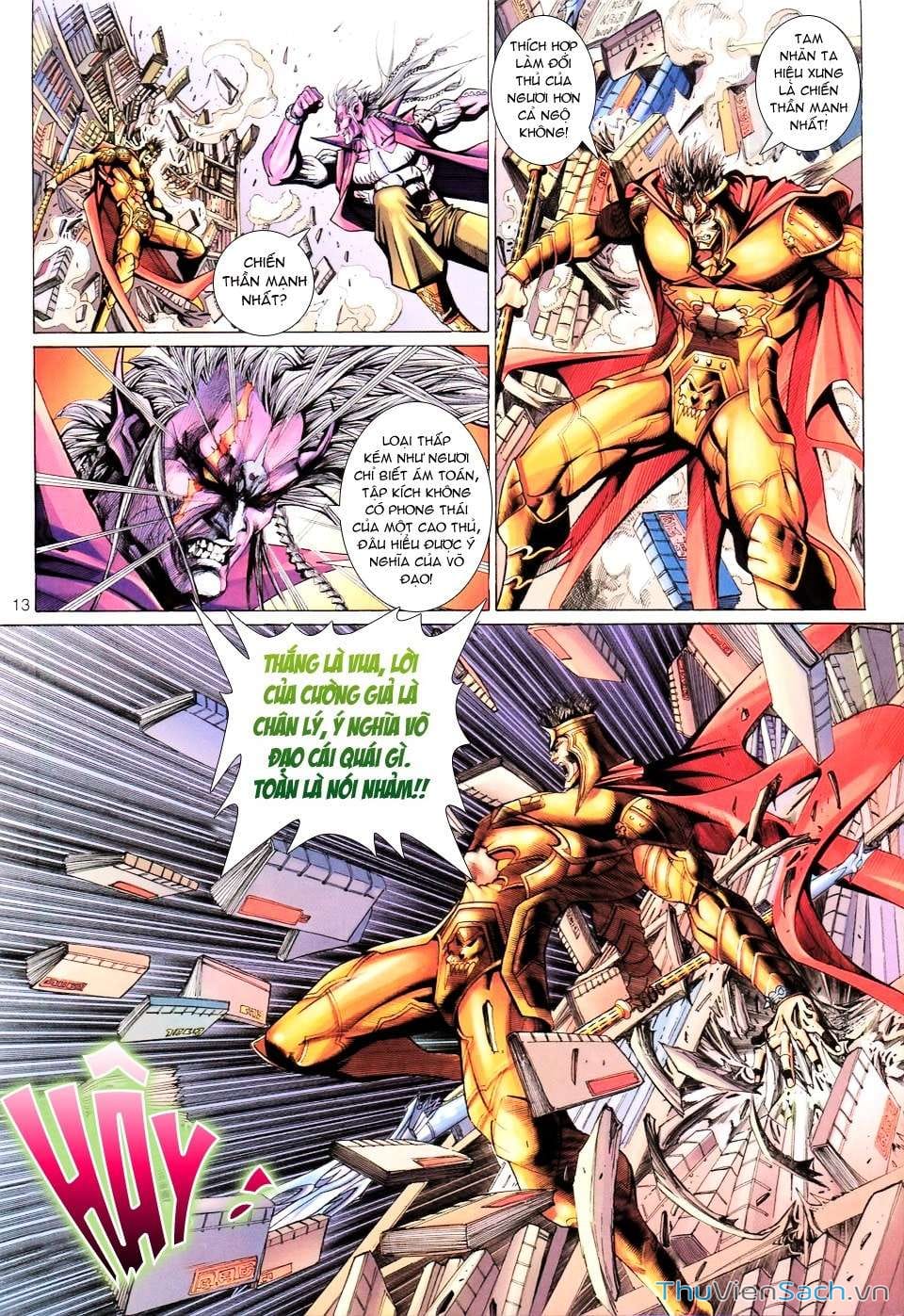 Truyện Tranh Đại Thánh Vương trang 4