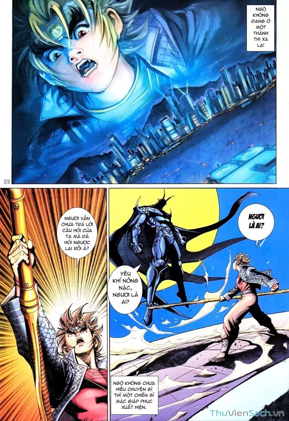 Truyện Tranh Đại Thánh Vương trang 4