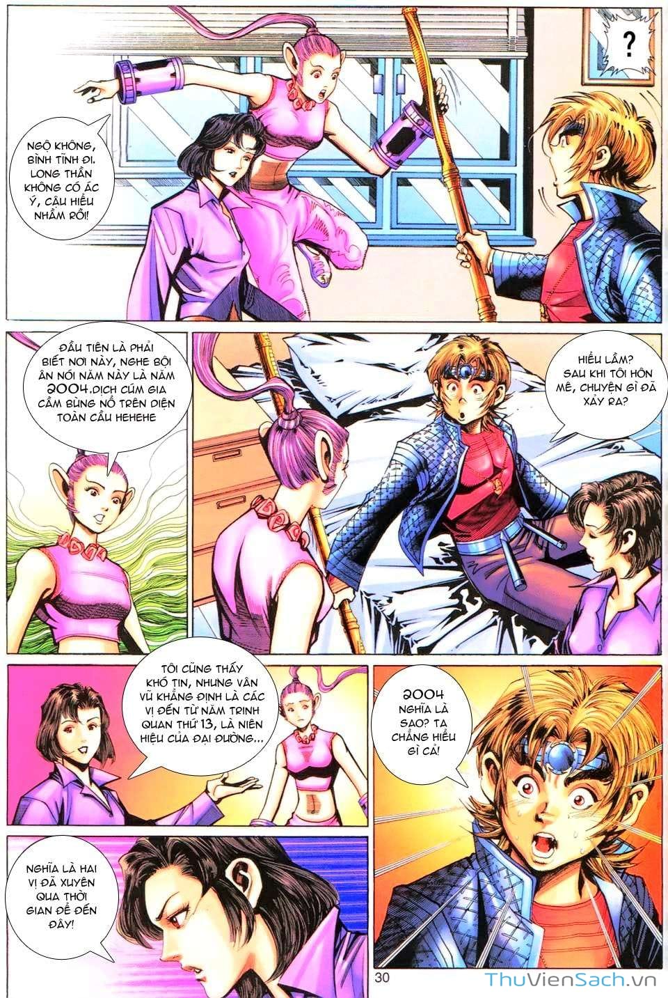 Truyện Tranh Đại Thánh Vương trang 4