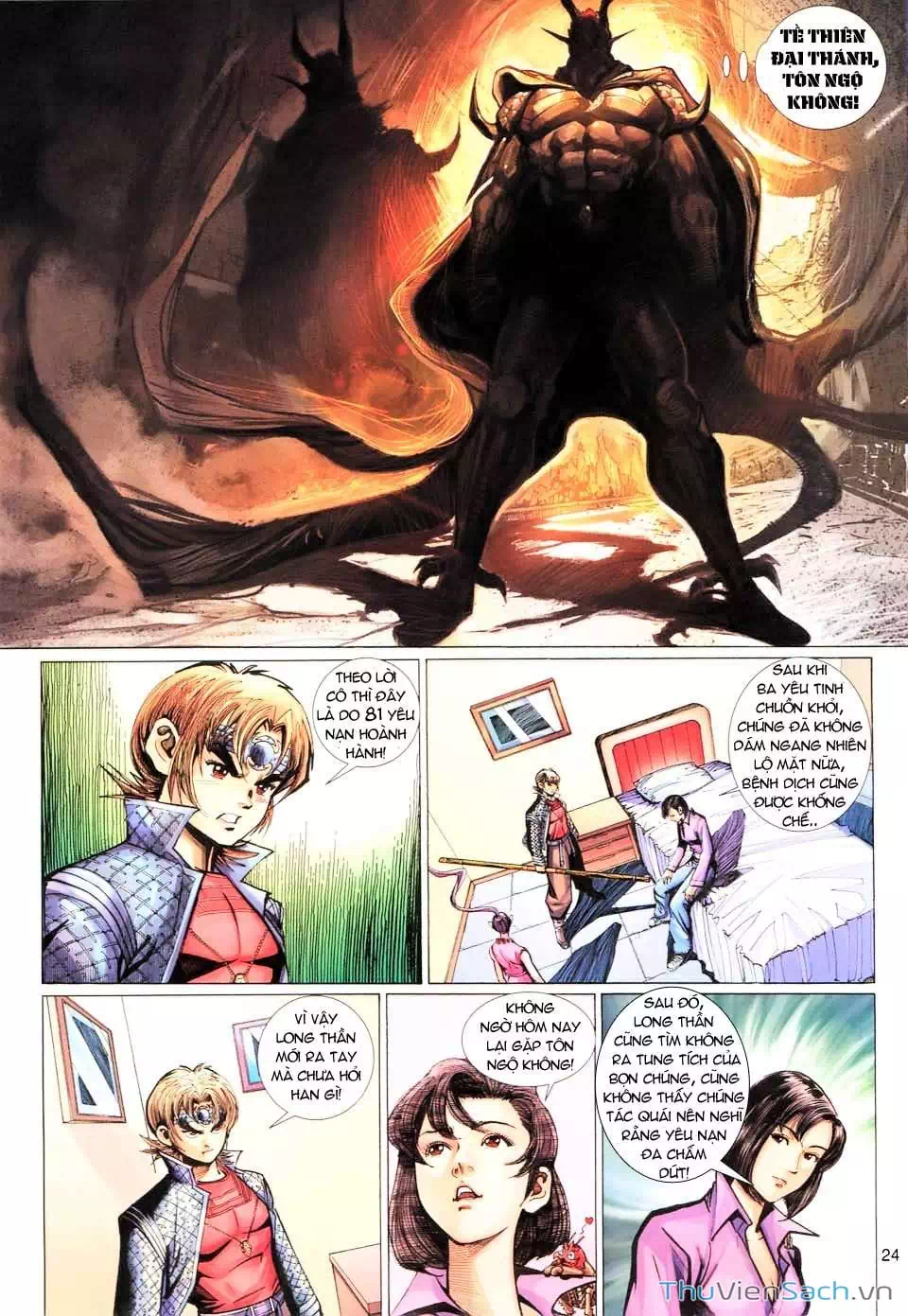 Truyện Tranh Đại Thánh Vương trang 4