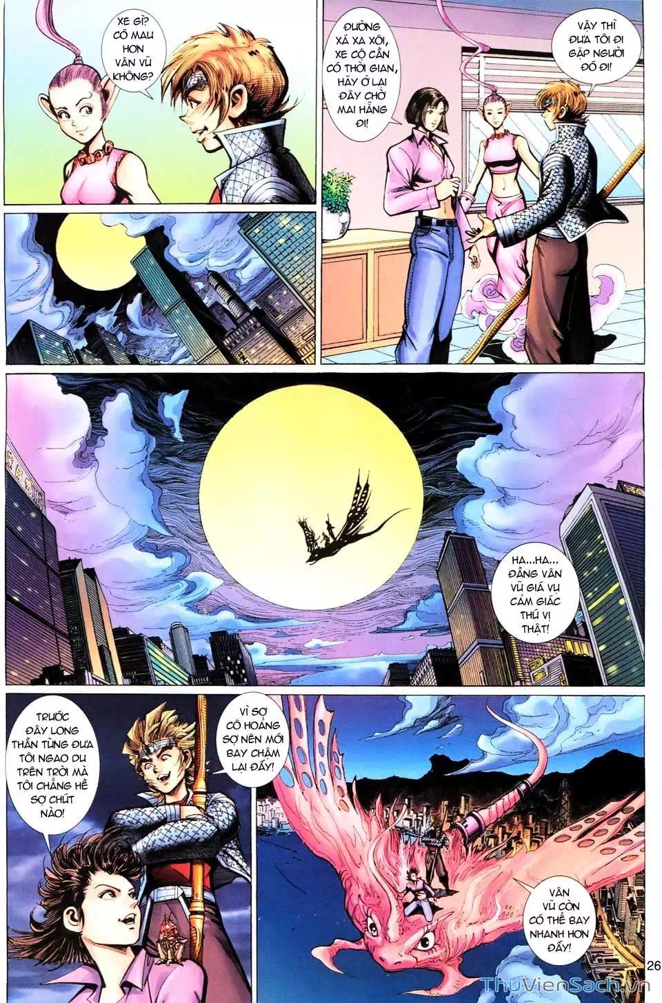 Truyện Tranh Đại Thánh Vương trang 4