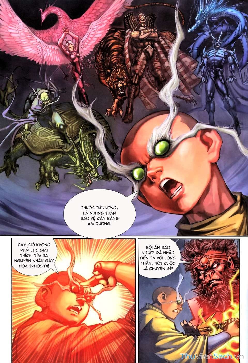 Truyện Tranh Đại Thánh Vương trang 4