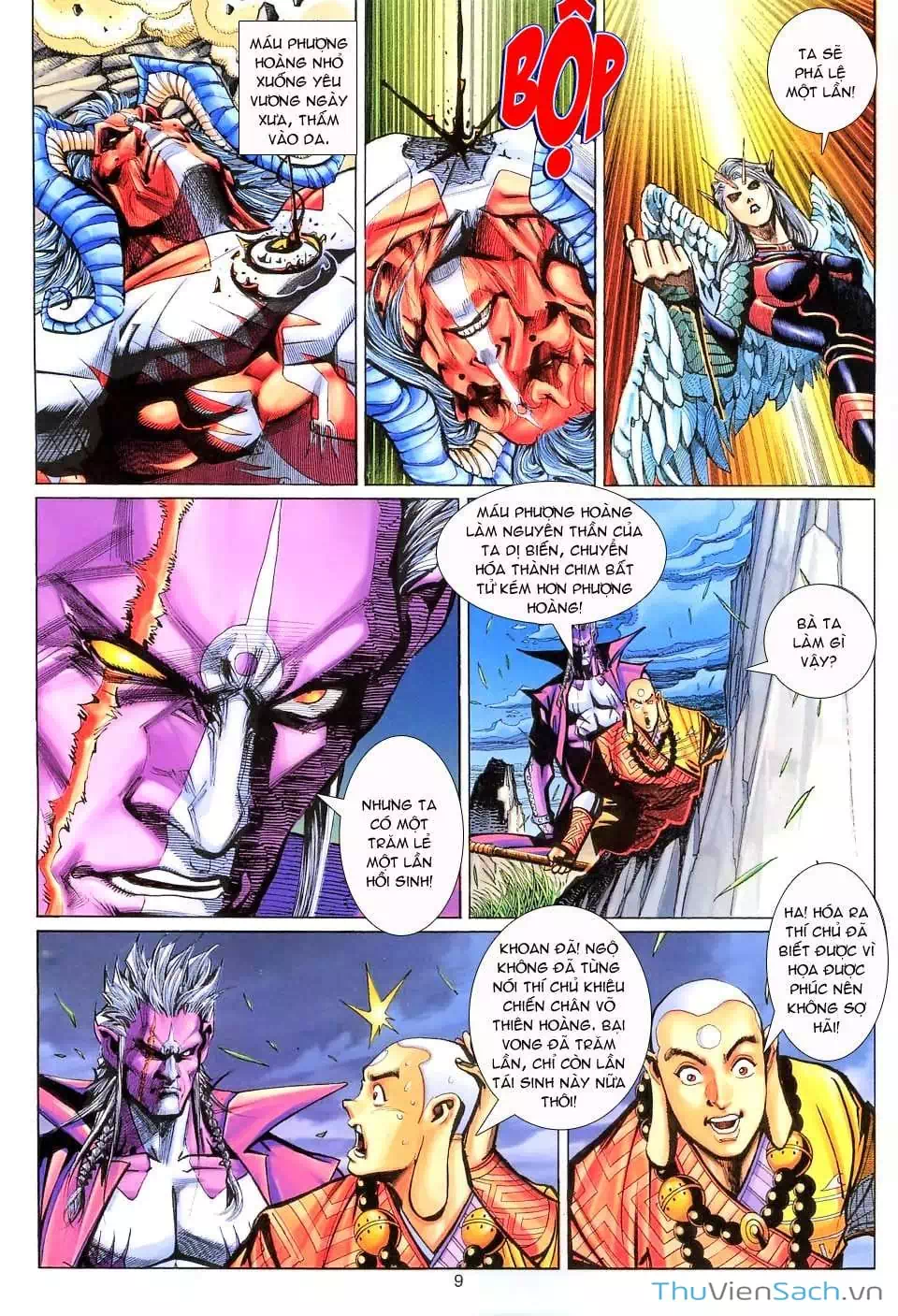 Truyện Tranh Đại Thánh Vương trang 4