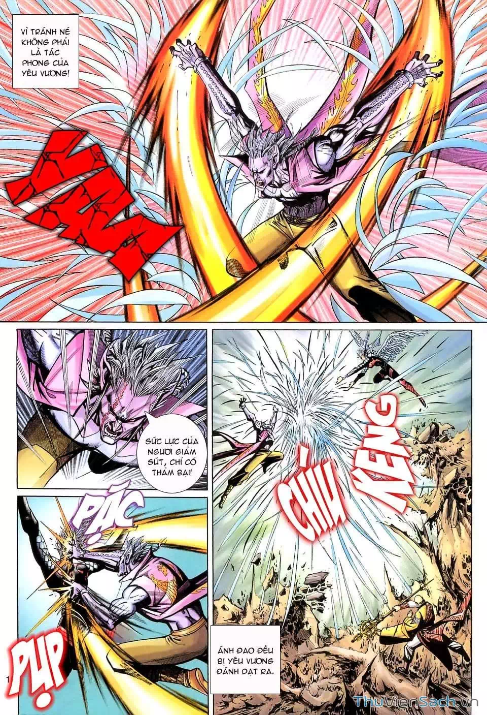 Truyện Tranh Đại Thánh Vương trang 4