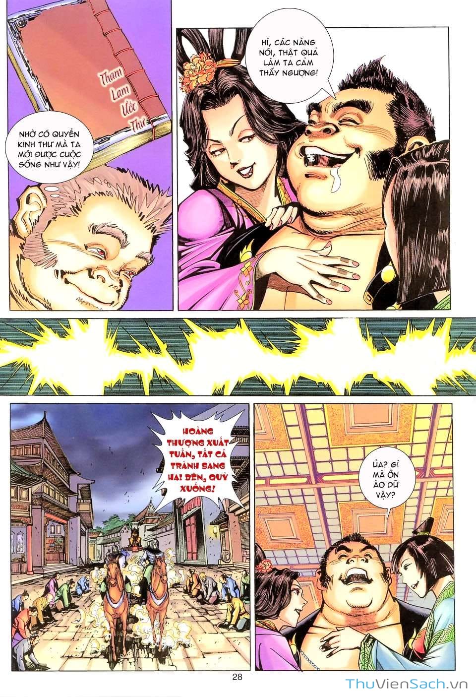 Truyện Tranh Đại Thánh Vương trang 4