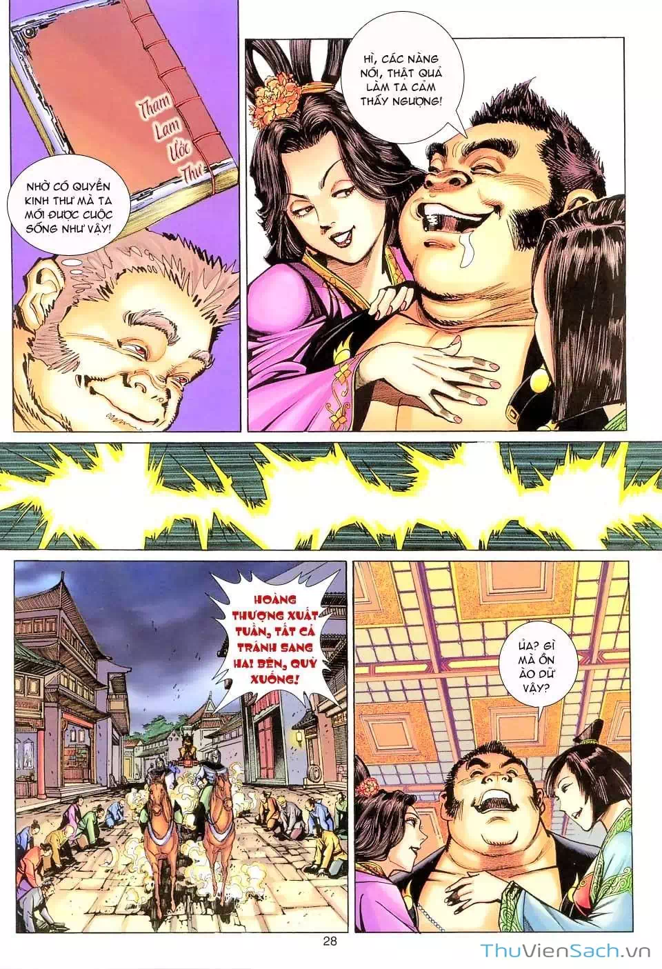 Truyện Tranh Đại Thánh Vương trang 4