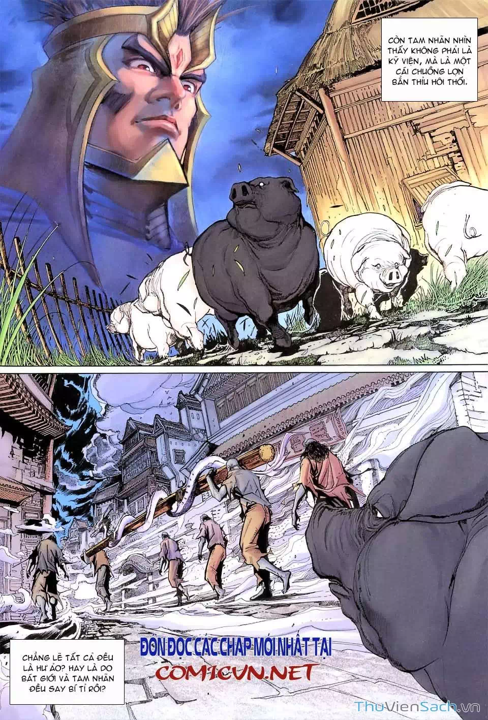 Truyện Tranh Đại Thánh Vương trang 4