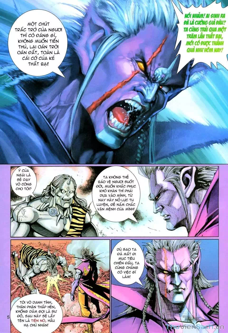 Truyện Tranh Đại Thánh Vương trang 4