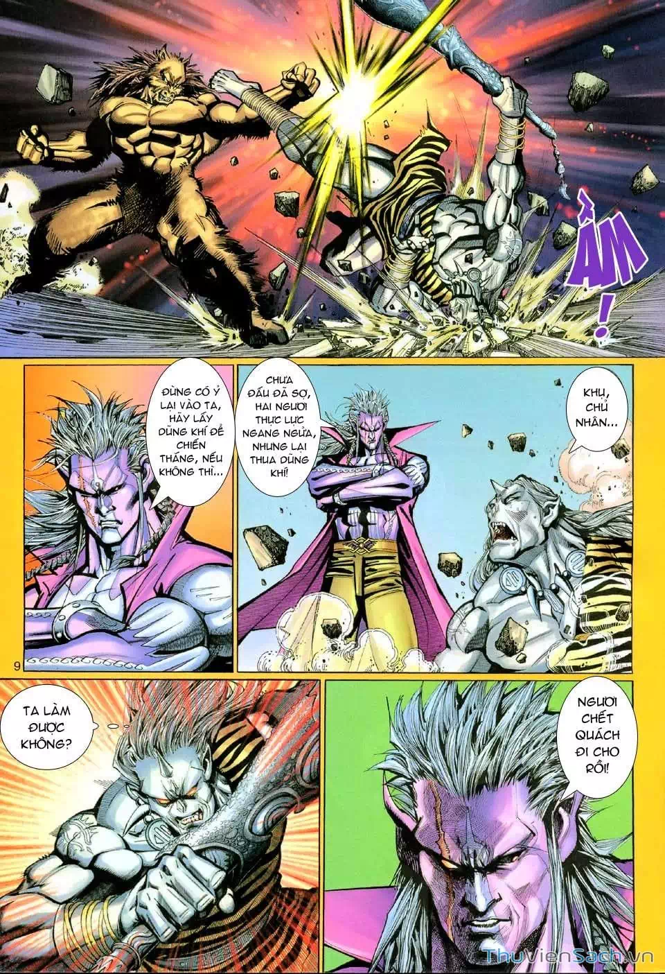 Truyện Tranh Đại Thánh Vương trang 4