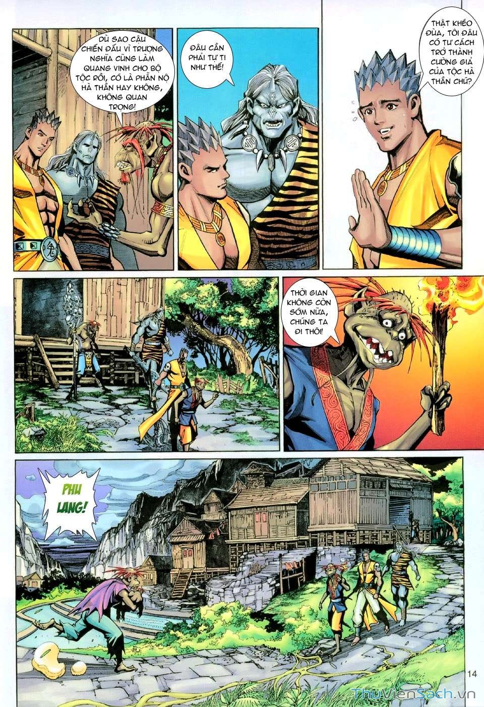 Truyện Tranh Đại Thánh Vương trang 4