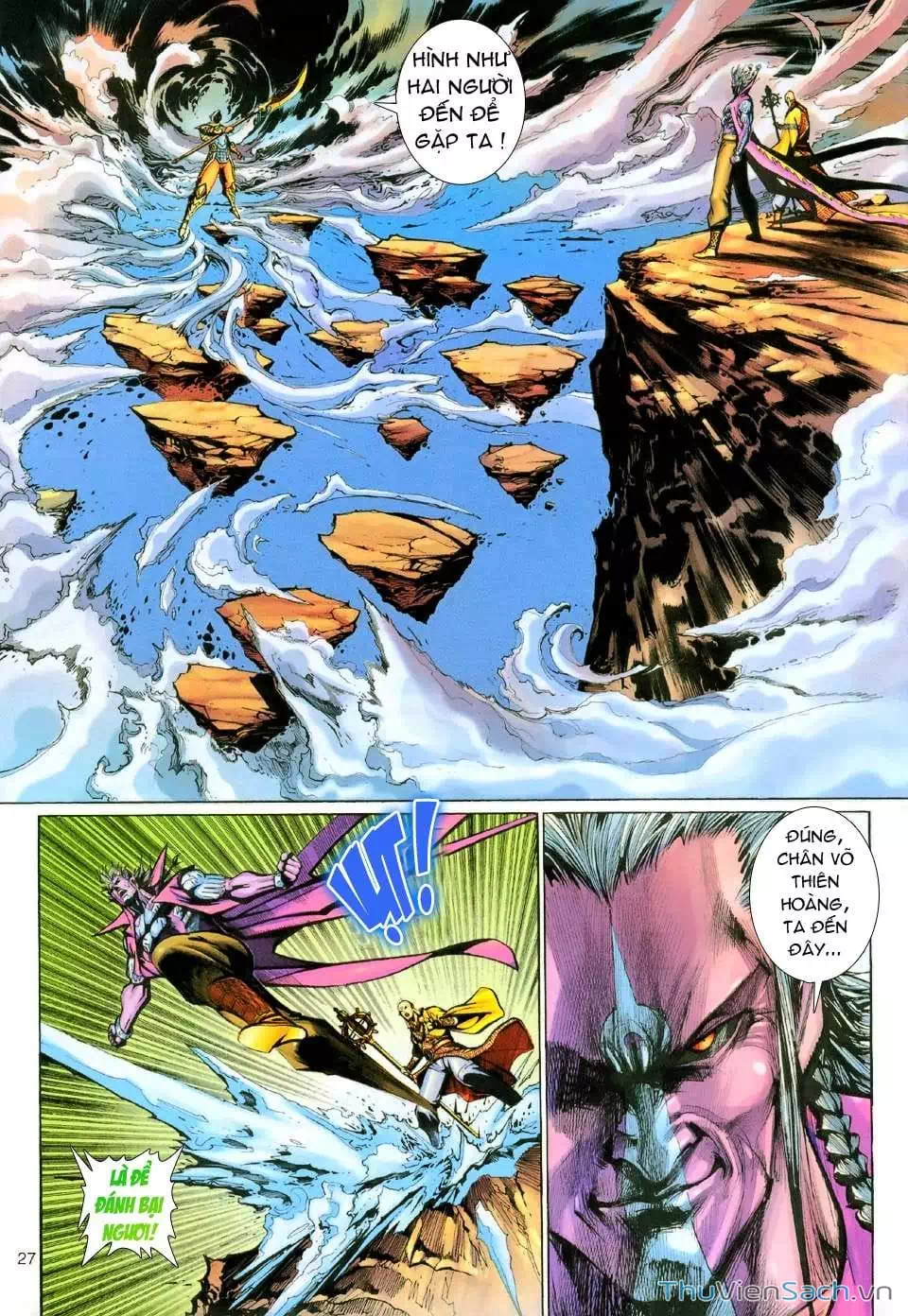 Truyện Tranh Đại Thánh Vương trang 4