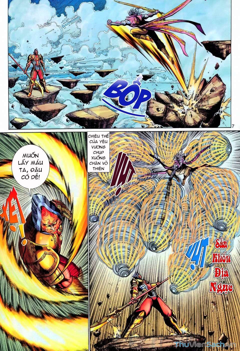 Truyện Tranh Đại Thánh Vương trang 4