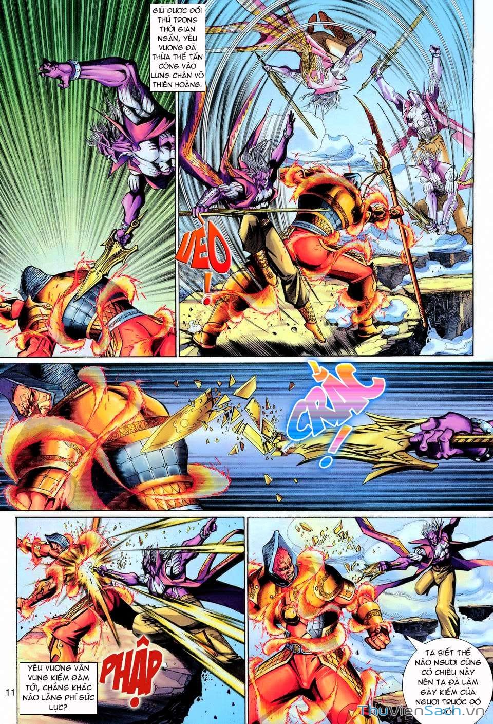 Truyện Tranh Đại Thánh Vương trang 4