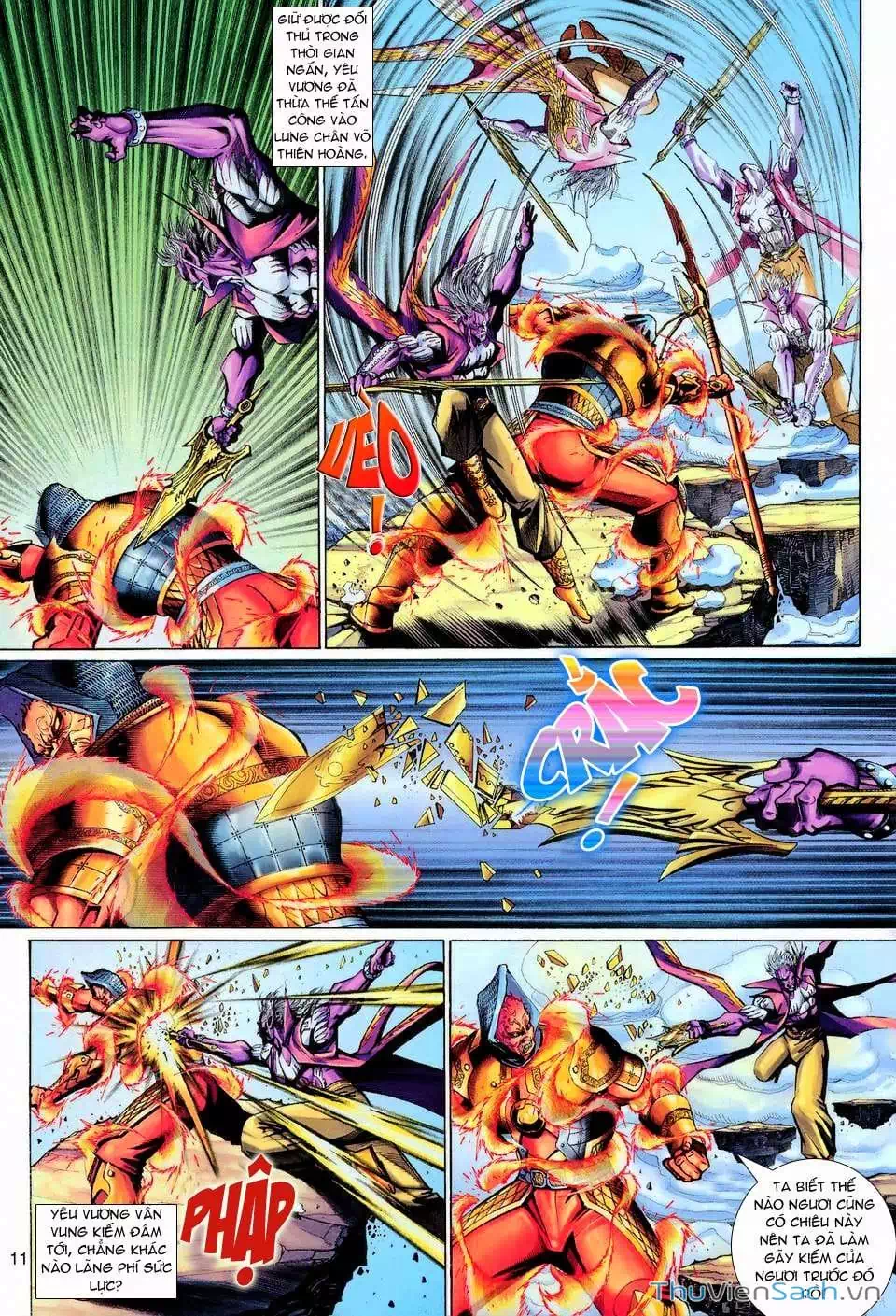 Truyện Tranh Đại Thánh Vương trang 4