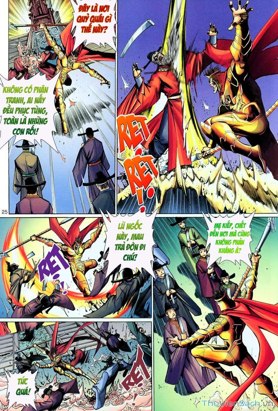 Truyện Tranh Đại Thánh Vương trang 4