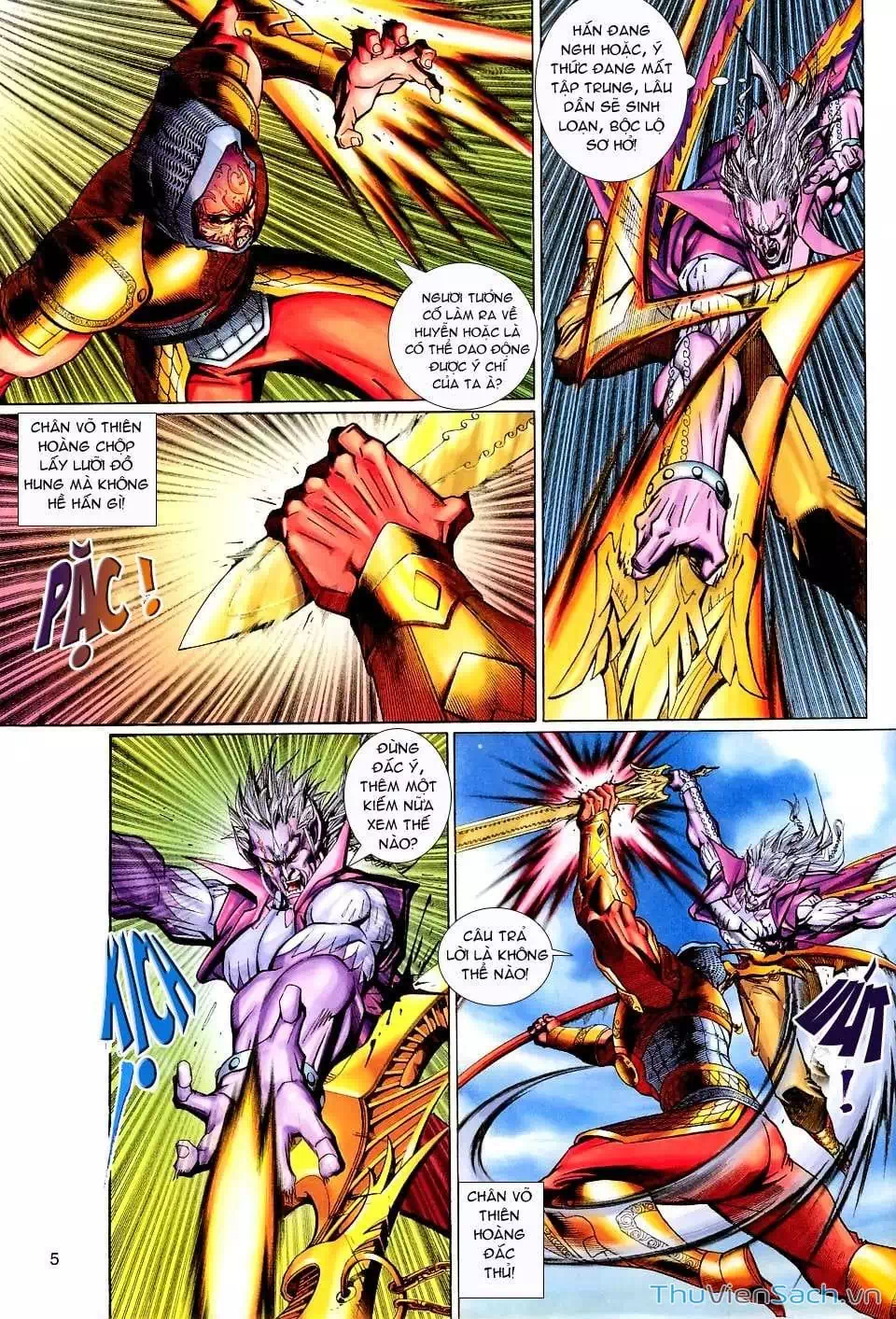 Truyện Tranh Đại Thánh Vương trang 4