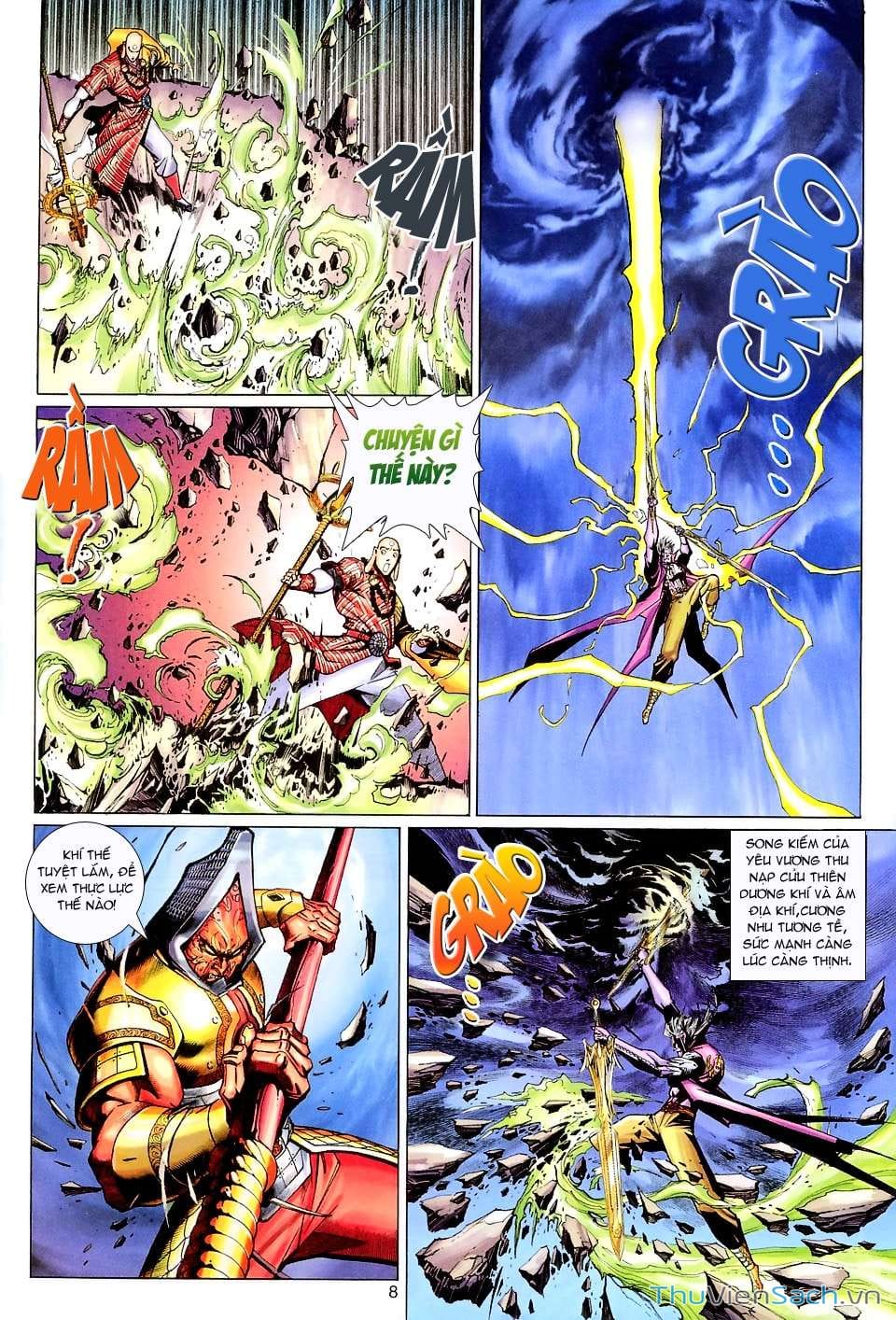 Truyện Tranh Đại Thánh Vương trang 4