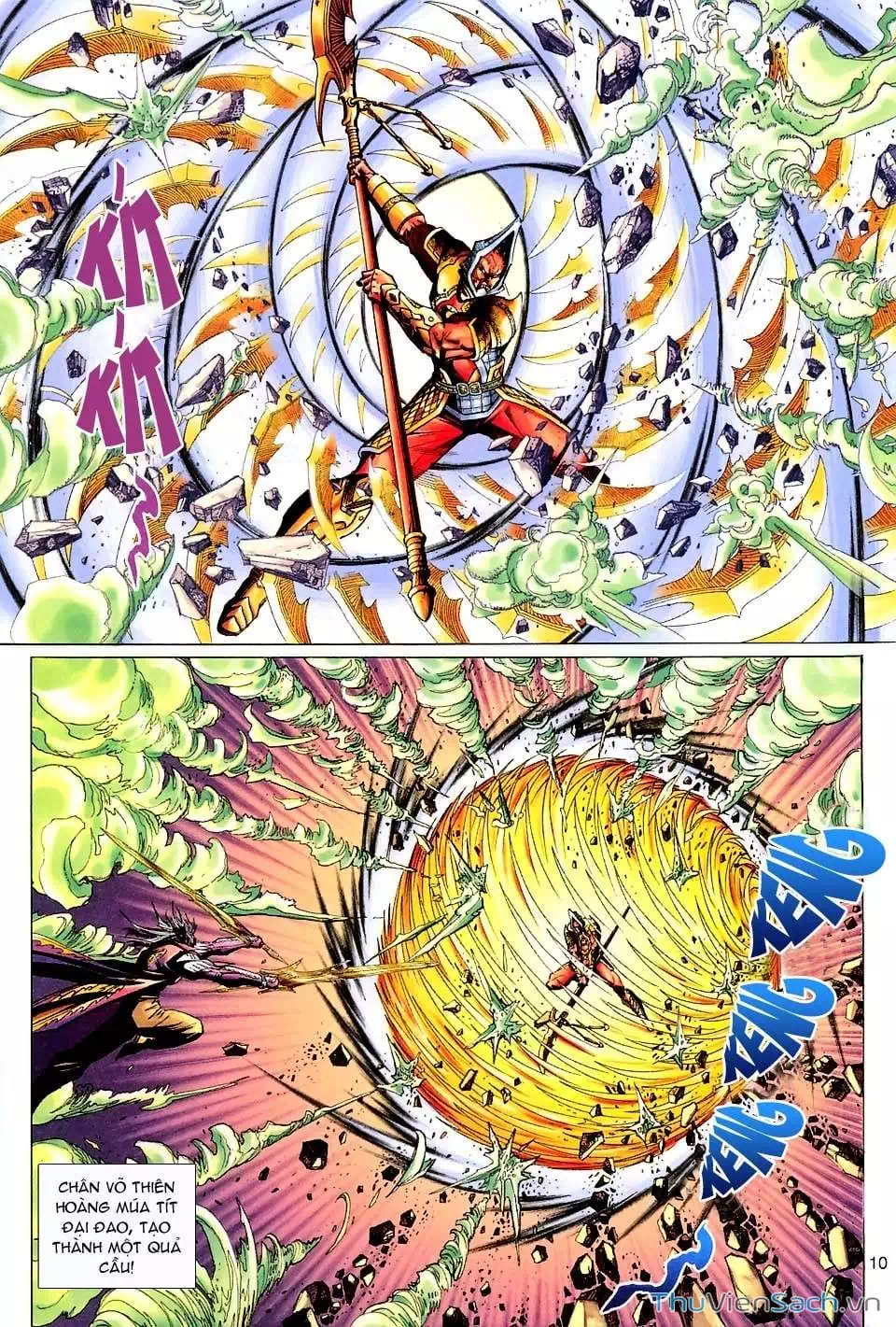Truyện Tranh Đại Thánh Vương trang 4