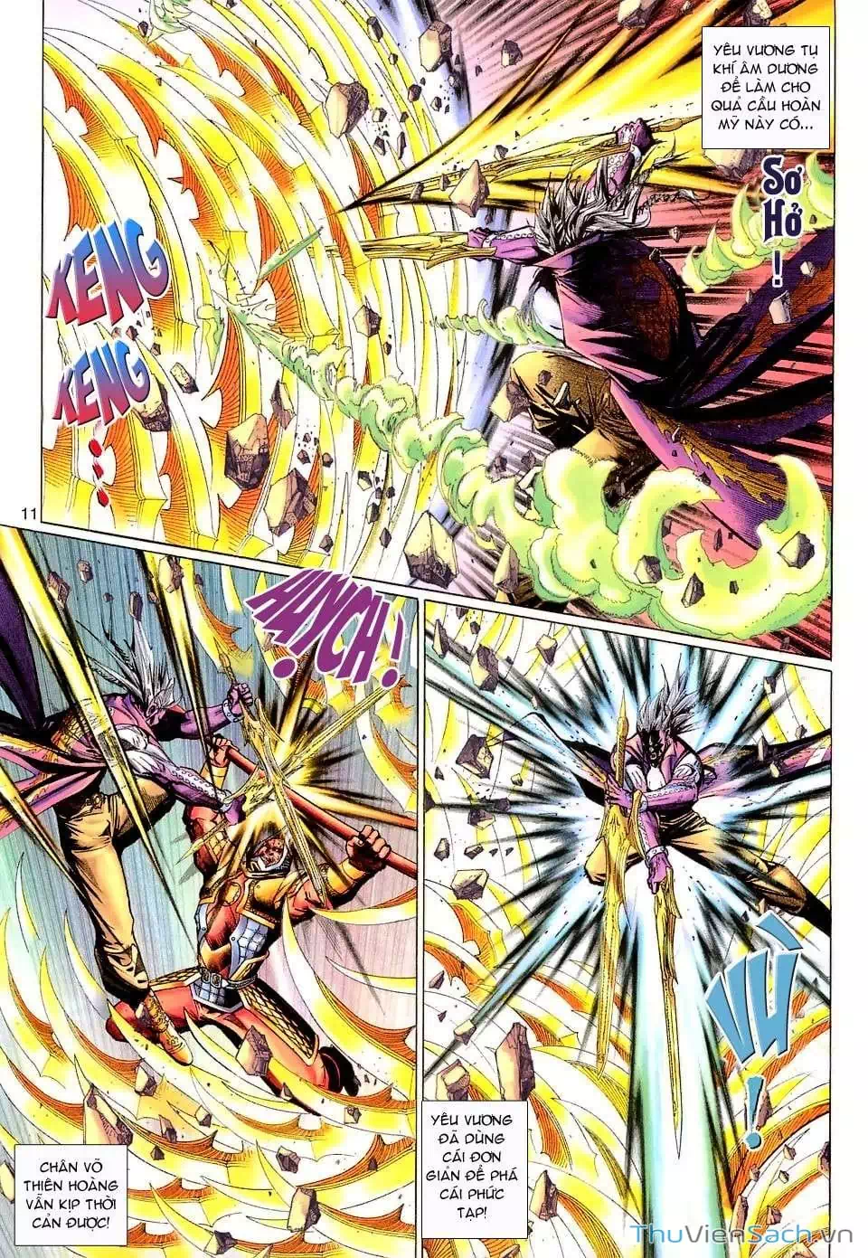 Truyện Tranh Đại Thánh Vương trang 4