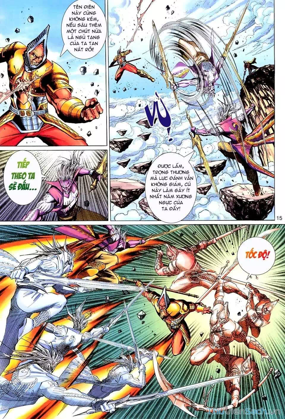 Truyện Tranh Đại Thánh Vương trang 4