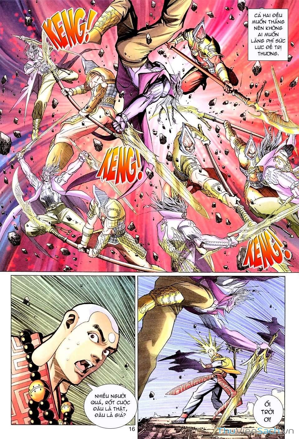 Truyện Tranh Đại Thánh Vương trang 4