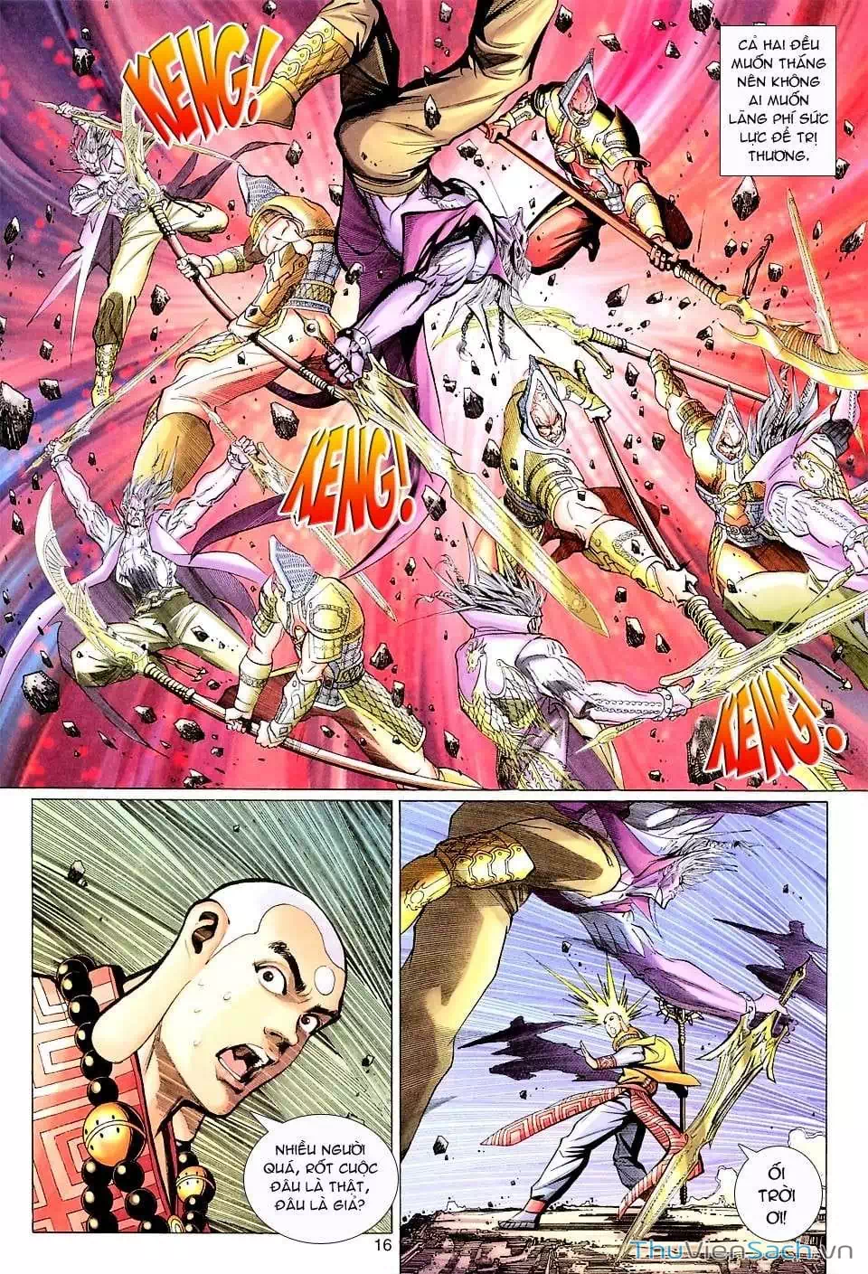 Truyện Tranh Đại Thánh Vương trang 4