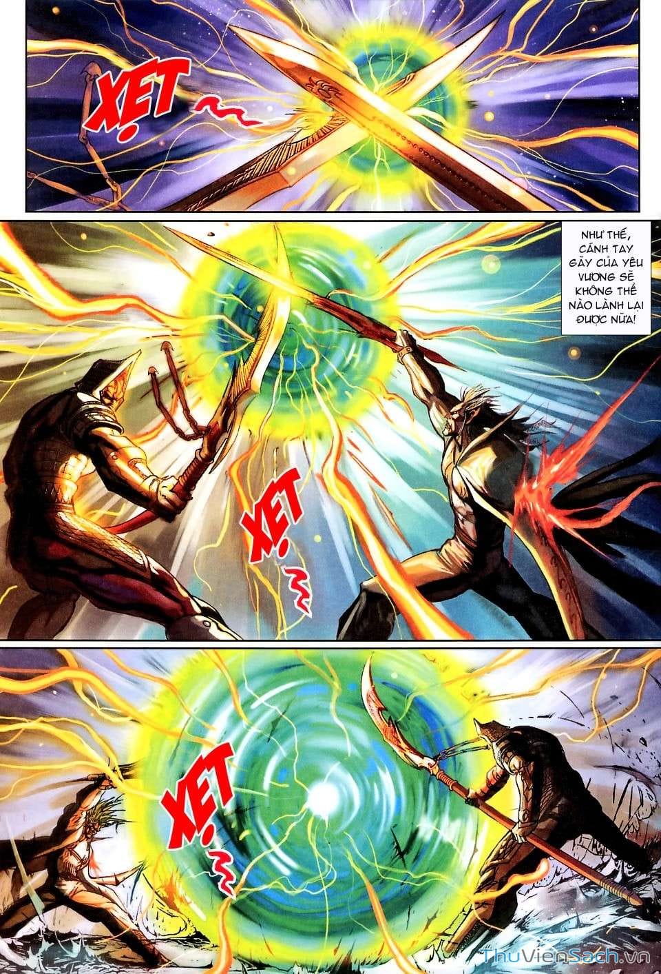 Truyện Tranh Đại Thánh Vương trang 4