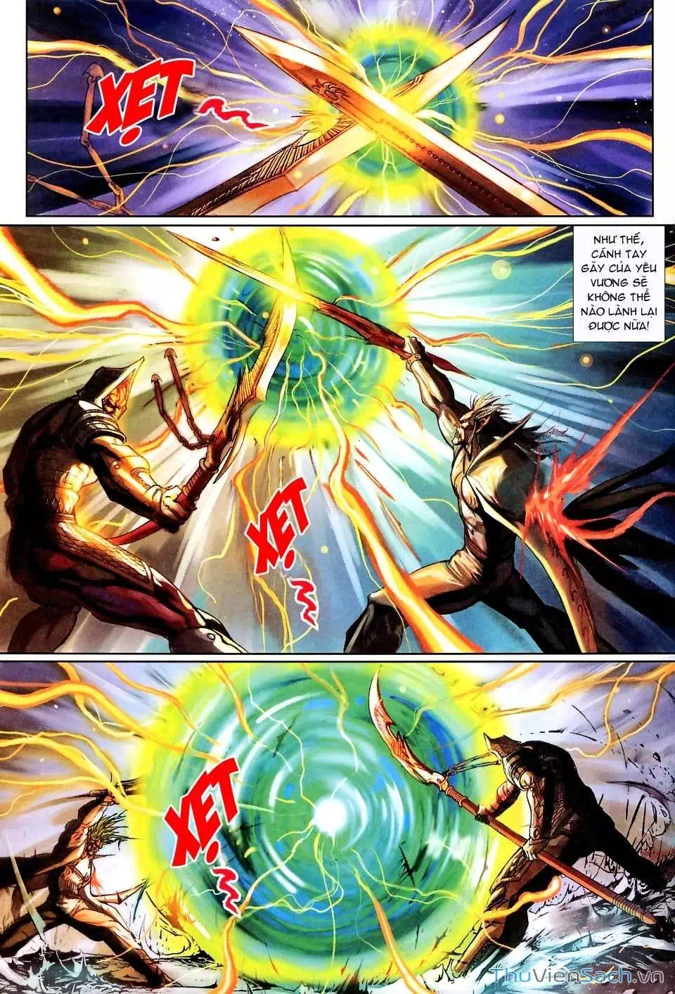 Truyện Tranh Đại Thánh Vương trang 4