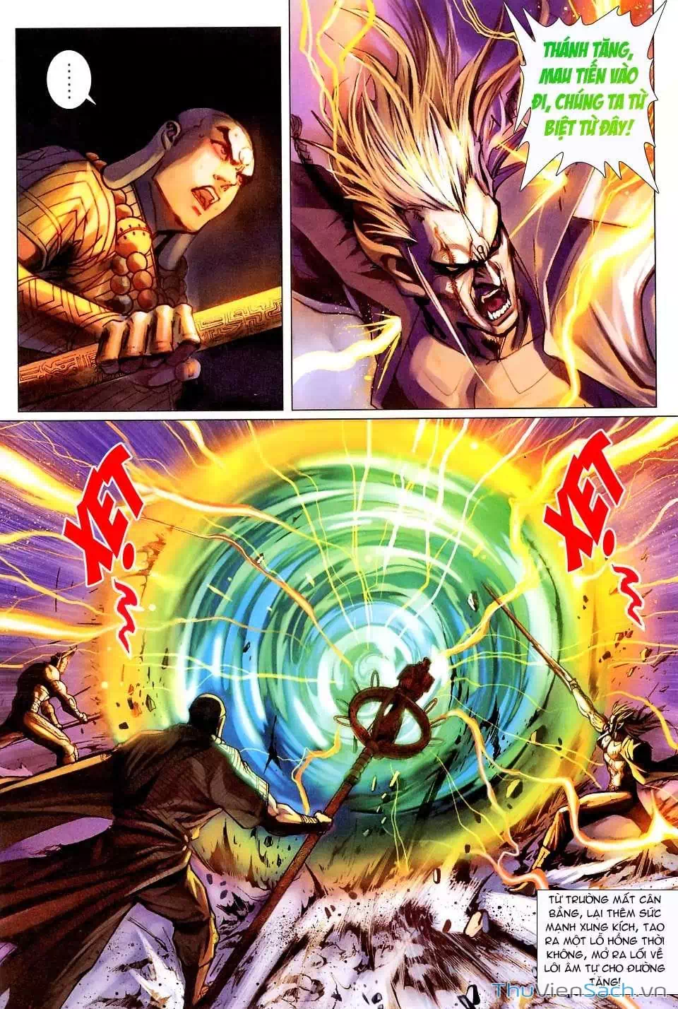 Truyện Tranh Đại Thánh Vương trang 4