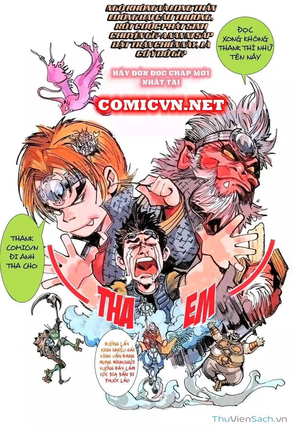 Truyện Tranh Đại Thánh Vương trang 4