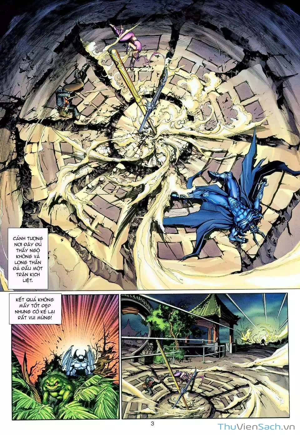 Truyện Tranh Đại Thánh Vương trang 4