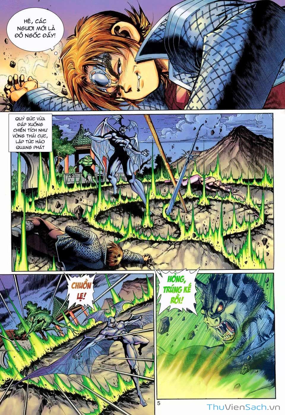 Truyện Tranh Đại Thánh Vương trang 4