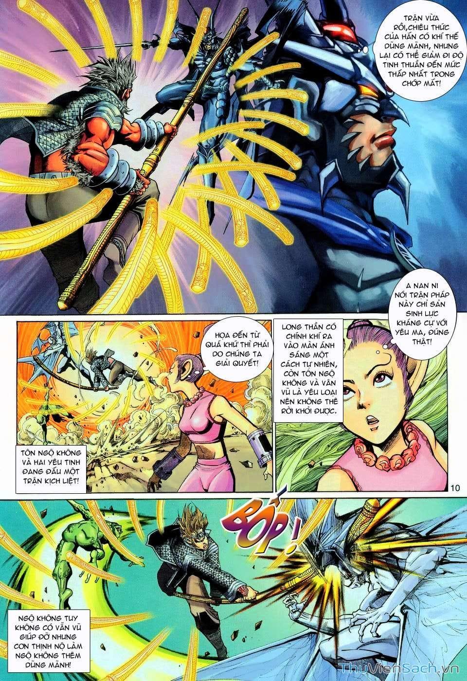 Truyện Tranh Đại Thánh Vương trang 4