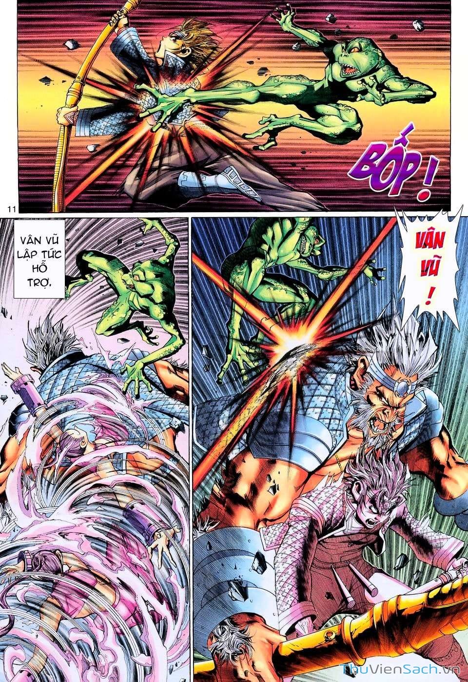 Truyện Tranh Đại Thánh Vương trang 4