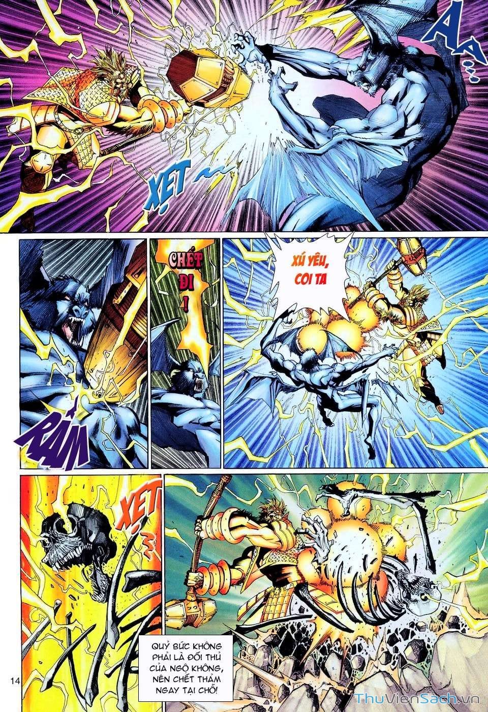 Truyện Tranh Đại Thánh Vương trang 4