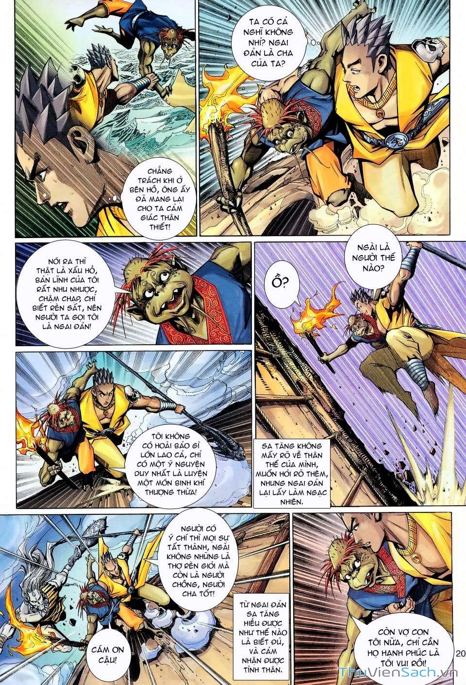 Truyện Tranh Đại Thánh Vương trang 4