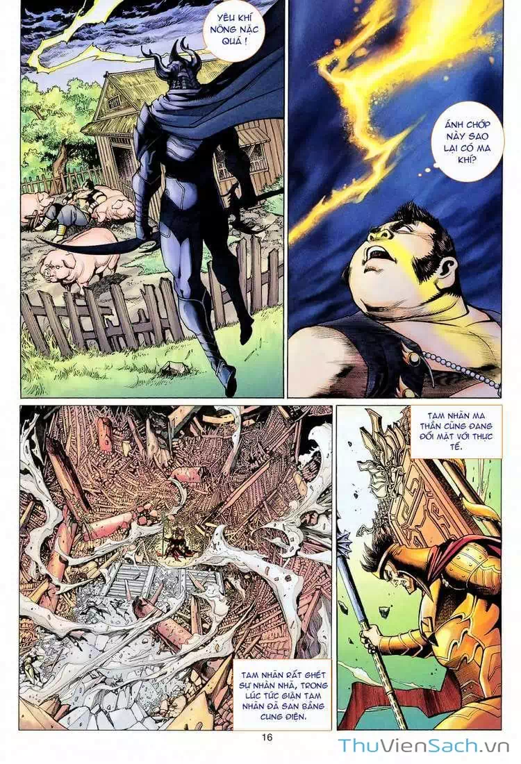 Truyện Tranh Đại Thánh Vương trang 4