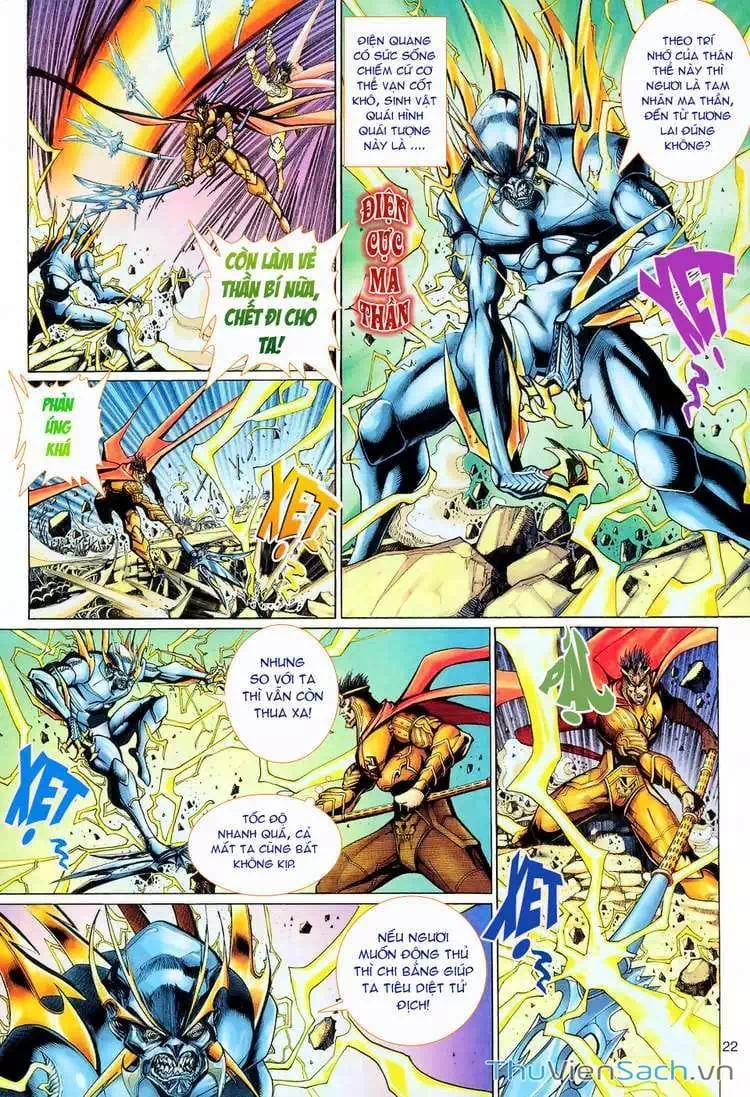 Truyện Tranh Đại Thánh Vương trang 4