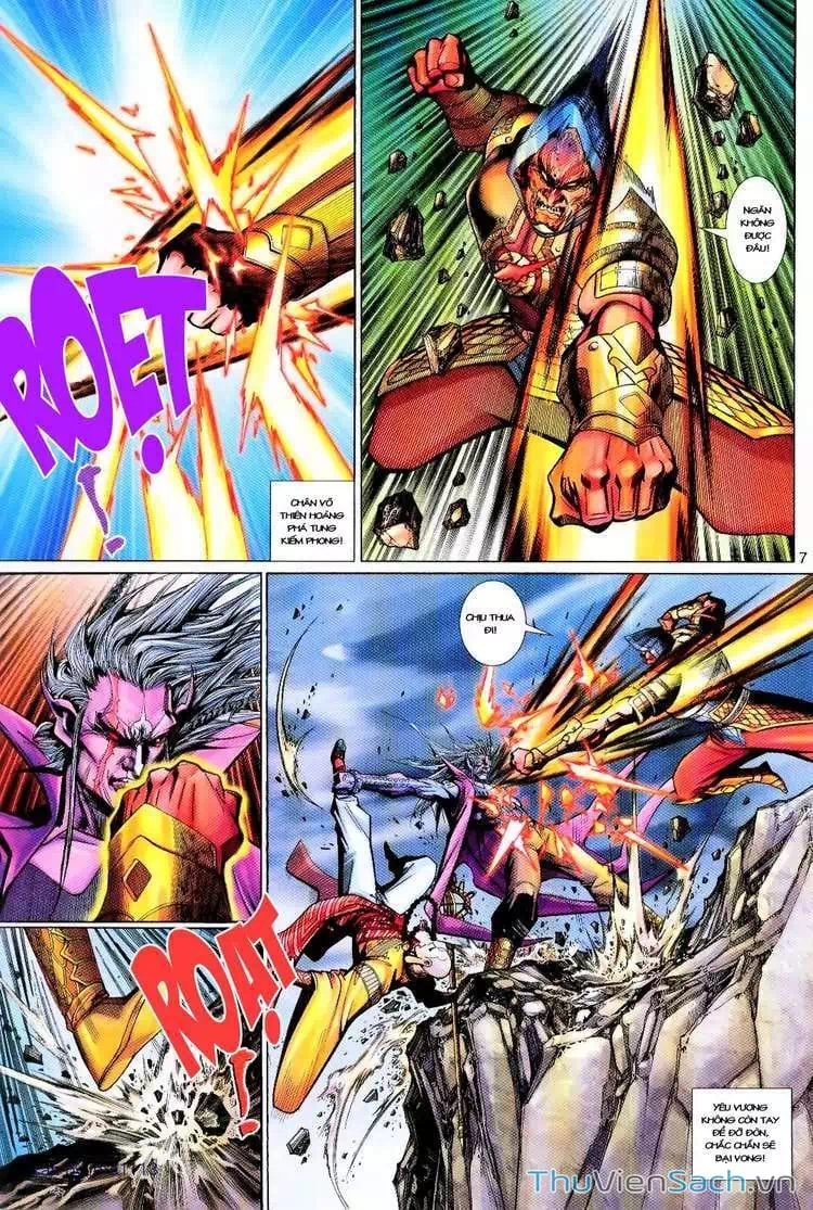 Truyện Tranh Đại Thánh Vương trang 4