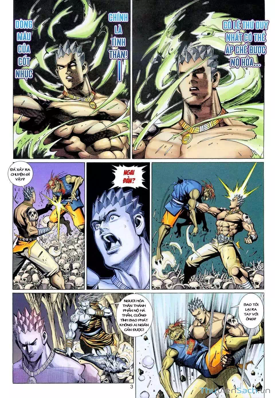 Truyện Tranh Đại Thánh Vương trang 4