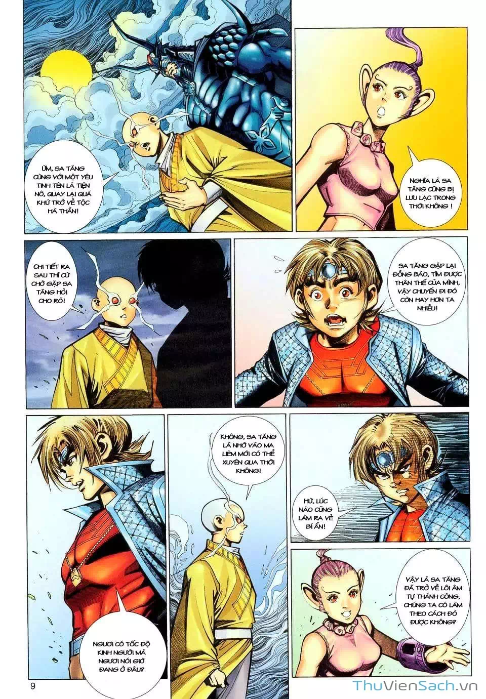 Truyện Tranh Đại Thánh Vương trang 4