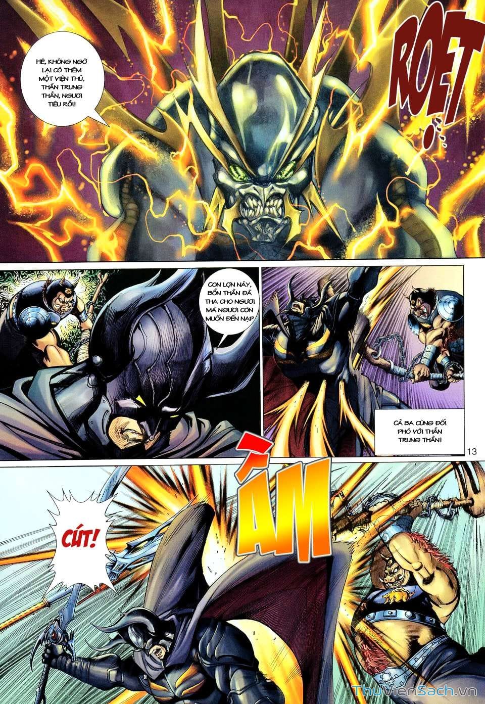 Truyện Tranh Đại Thánh Vương trang 4