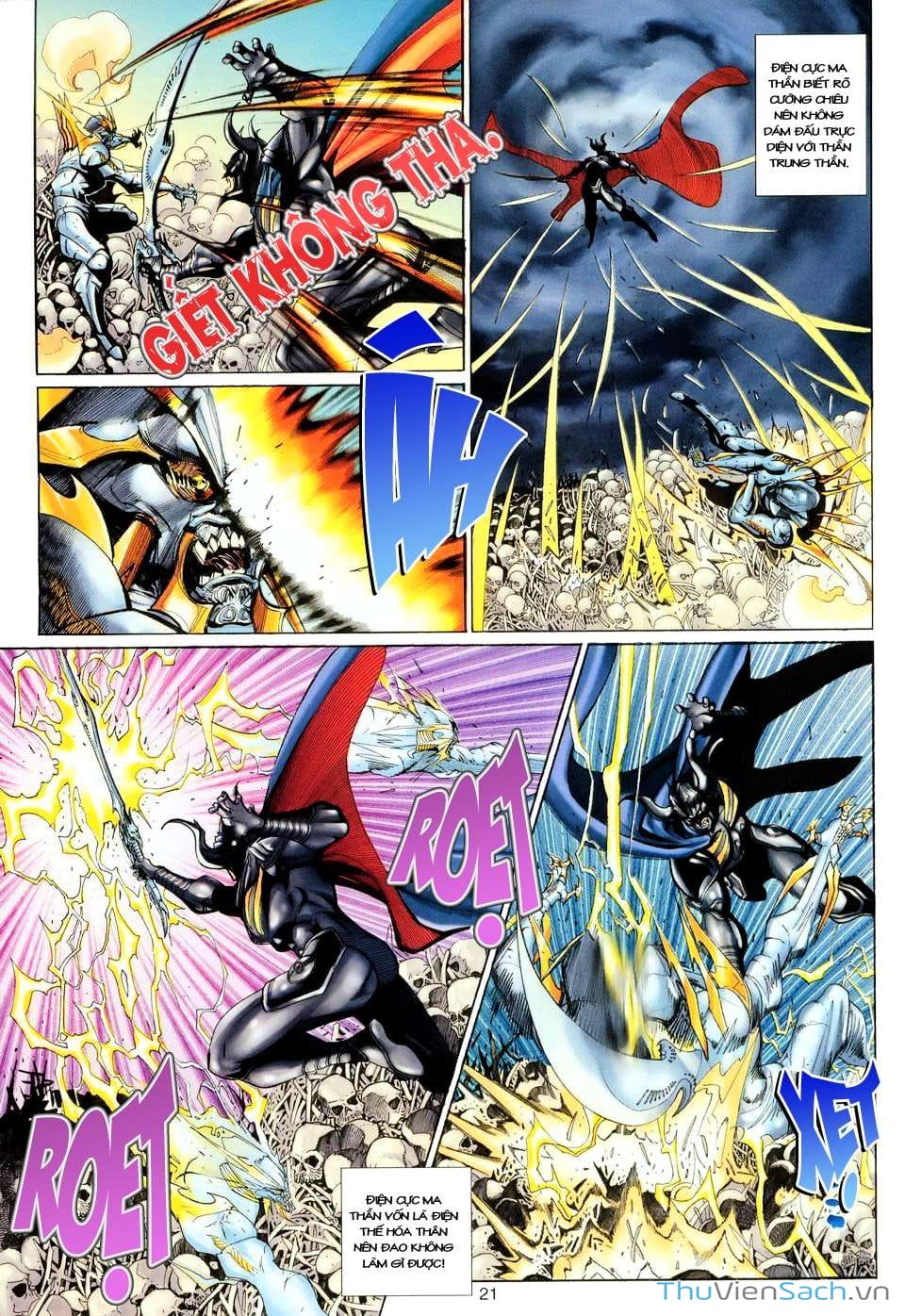 Truyện Tranh Đại Thánh Vương trang 4