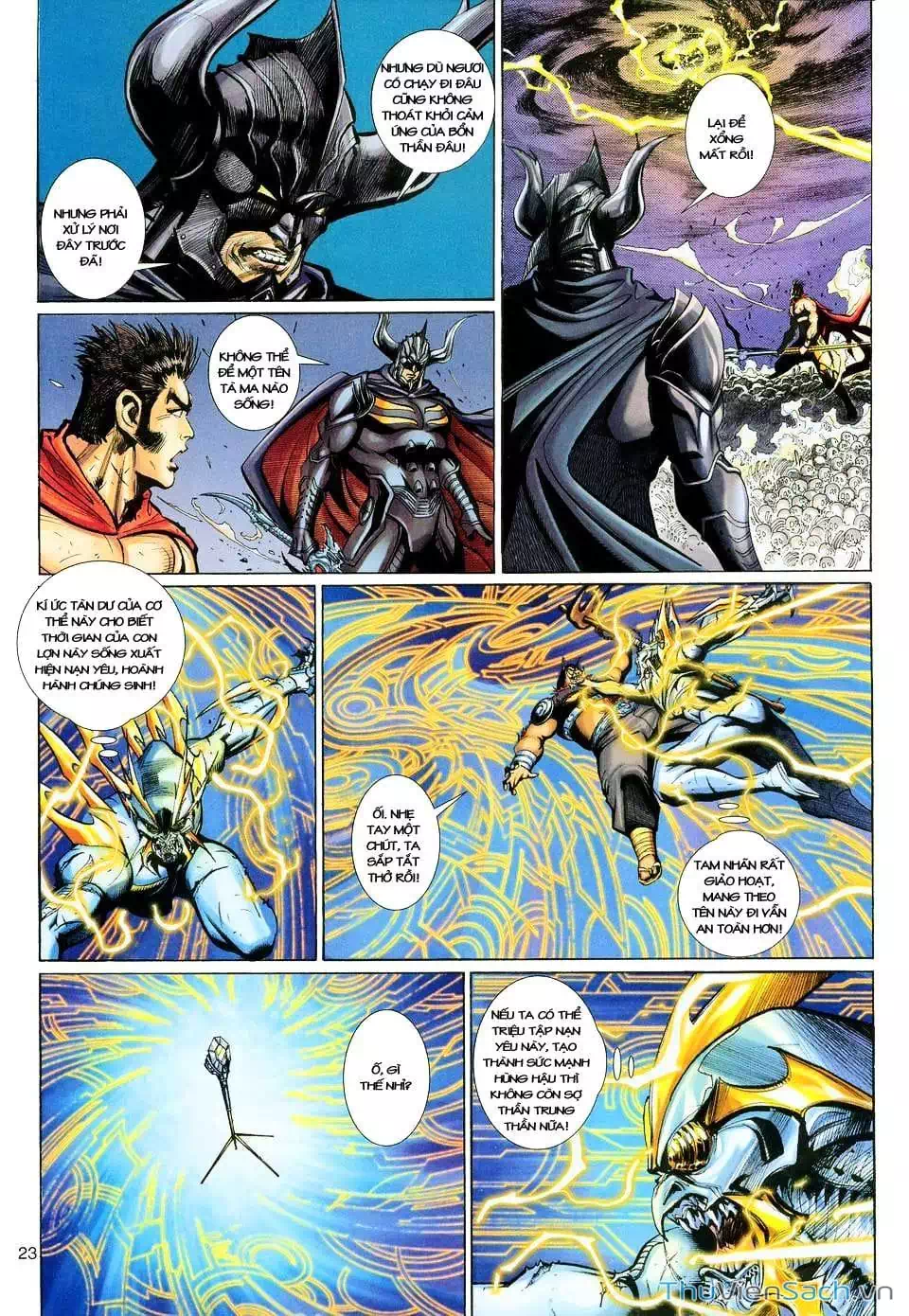 Truyện Tranh Đại Thánh Vương trang 4