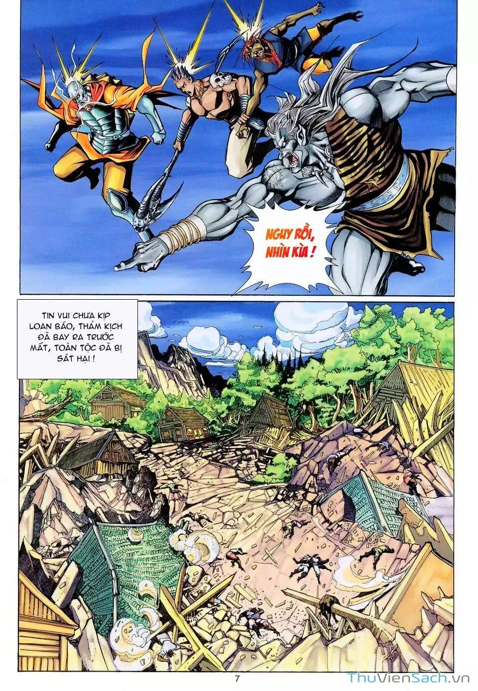 Truyện Tranh Đại Thánh Vương trang 4