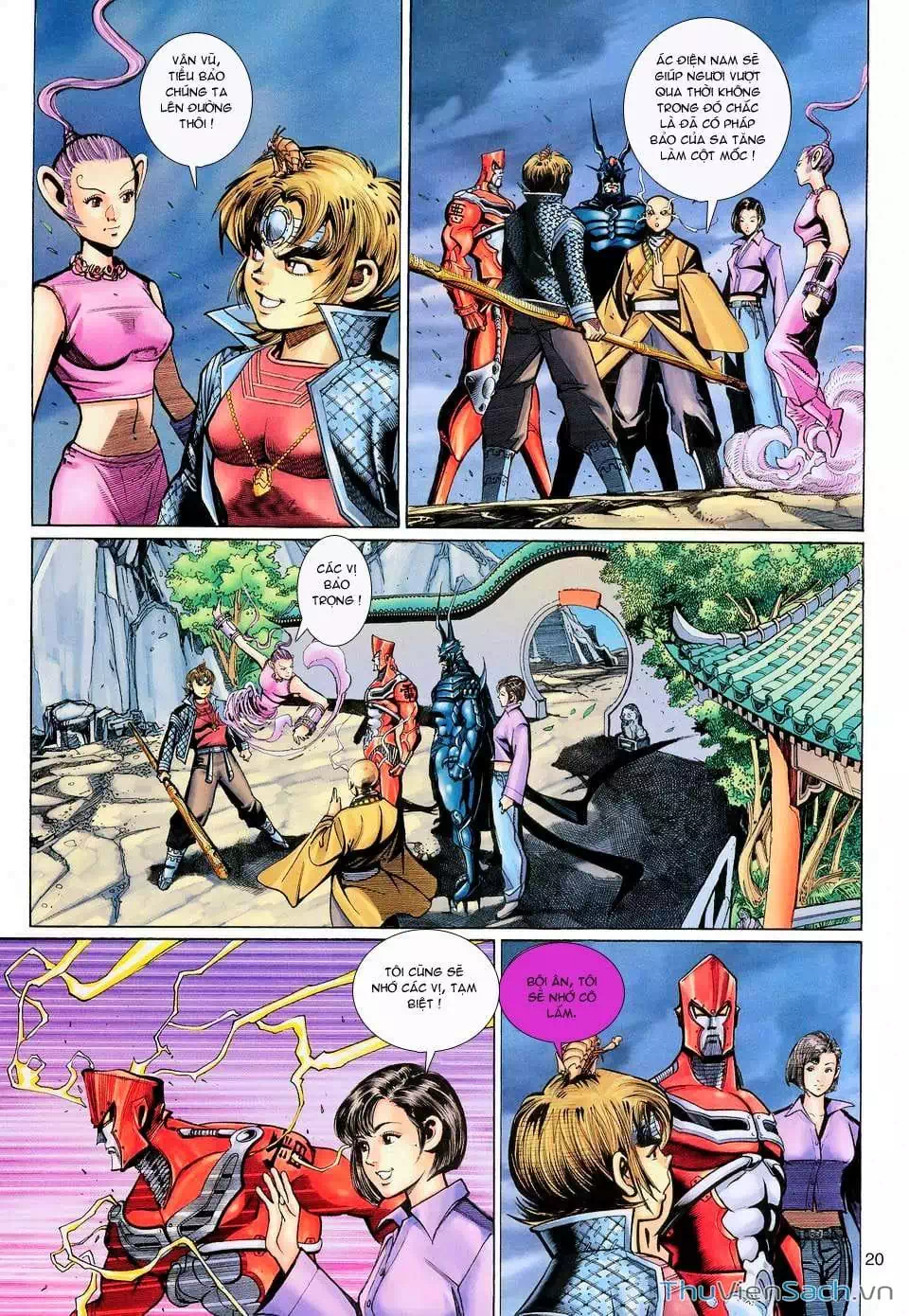 Truyện Tranh Đại Thánh Vương trang 4
