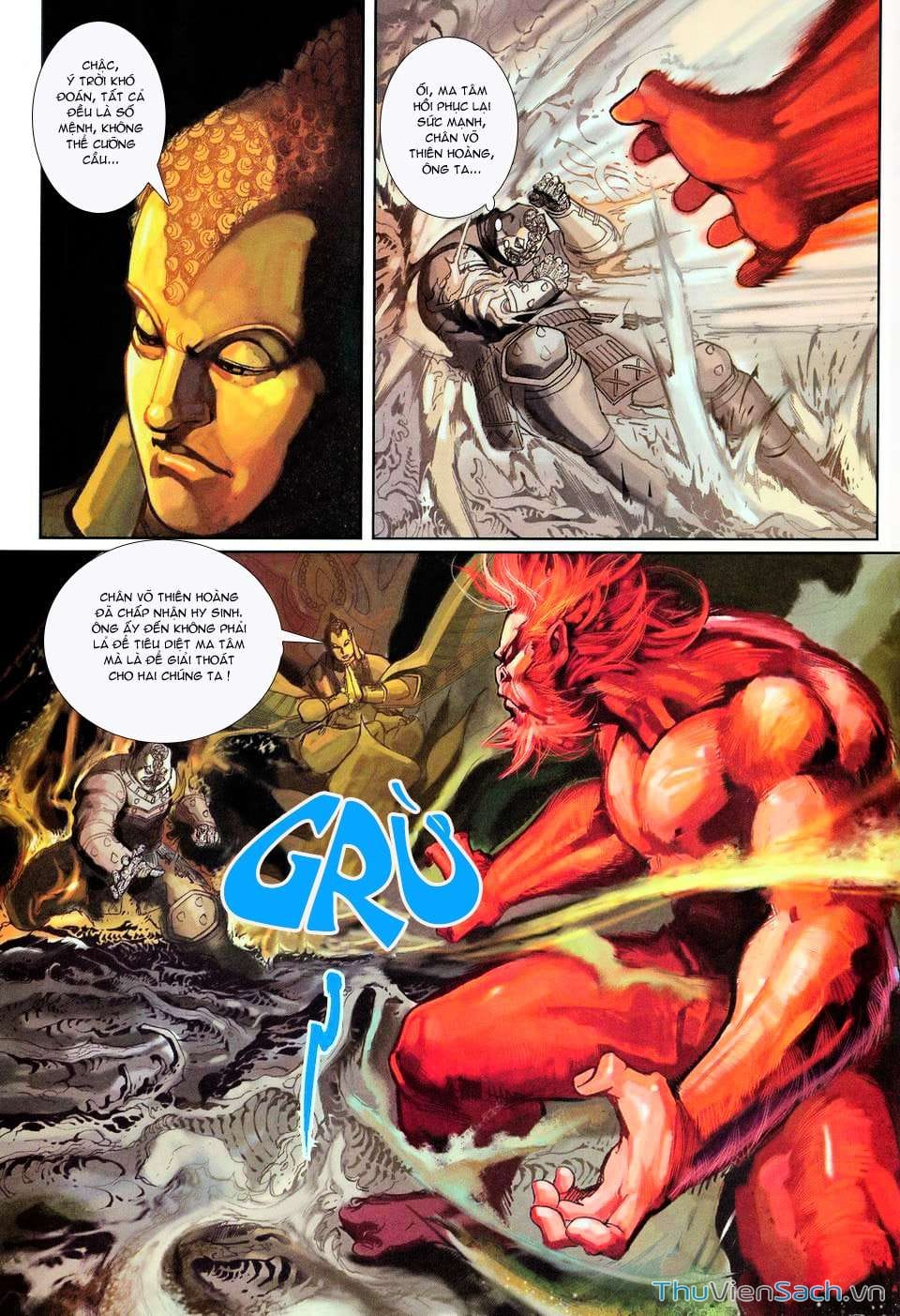 Truyện Tranh Đại Thánh Vương trang 4