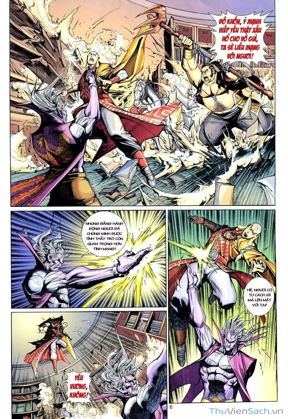 Truyện Tranh Đại Thánh Vương trang 4