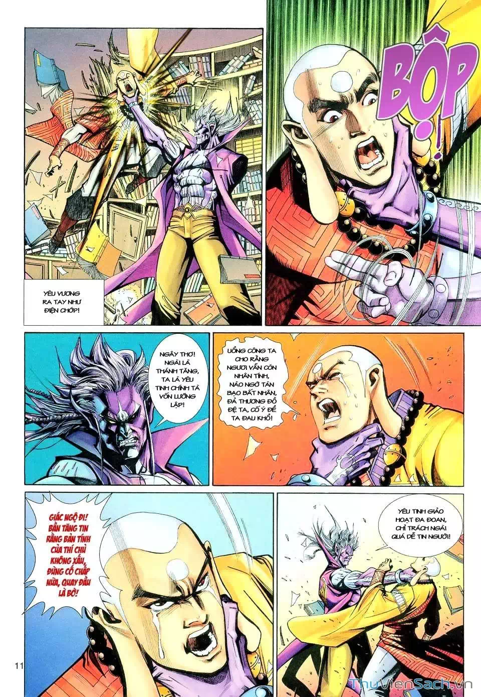 Truyện Tranh Đại Thánh Vương trang 4